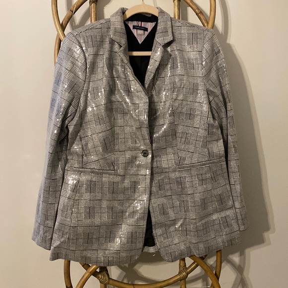 Tommy Hilfiger Sequin Blazer - Picture 3 of 9